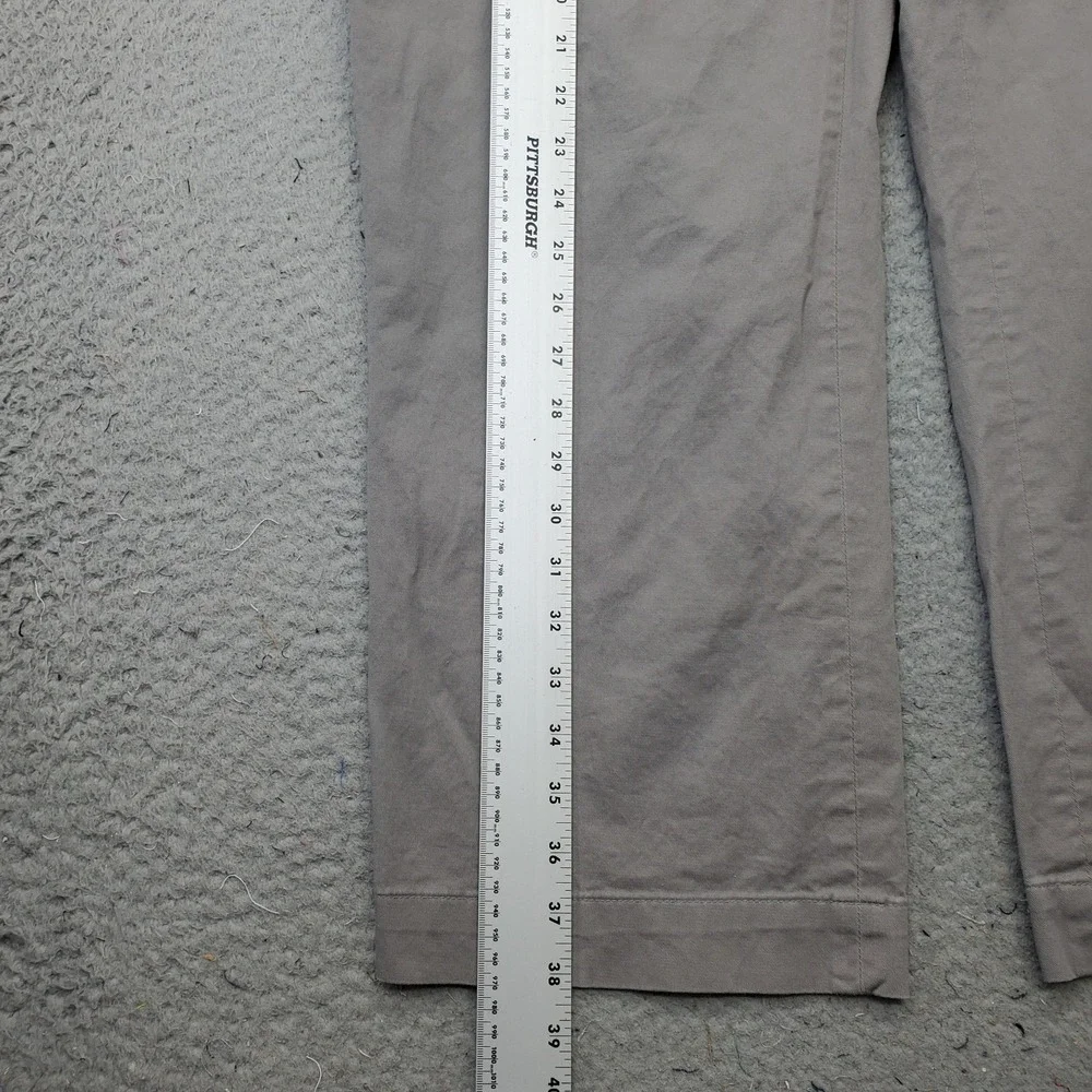 Polo Ralph Lauren Chino Pants Mens 40/30 Gray Stretch Classic Fit Straight Leg